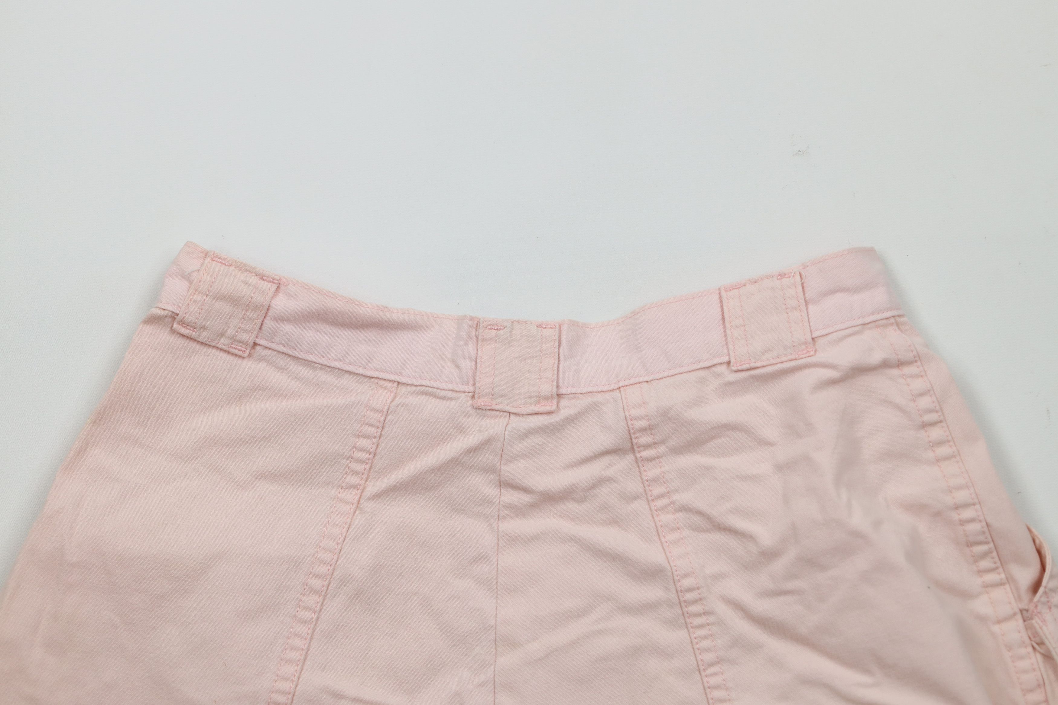 Vintage Vintage 80s 90s Streetwear Distressed Big Pocket Shorts Pink Size 34" / US 12 / IT 48 - 11 Thumbnail
