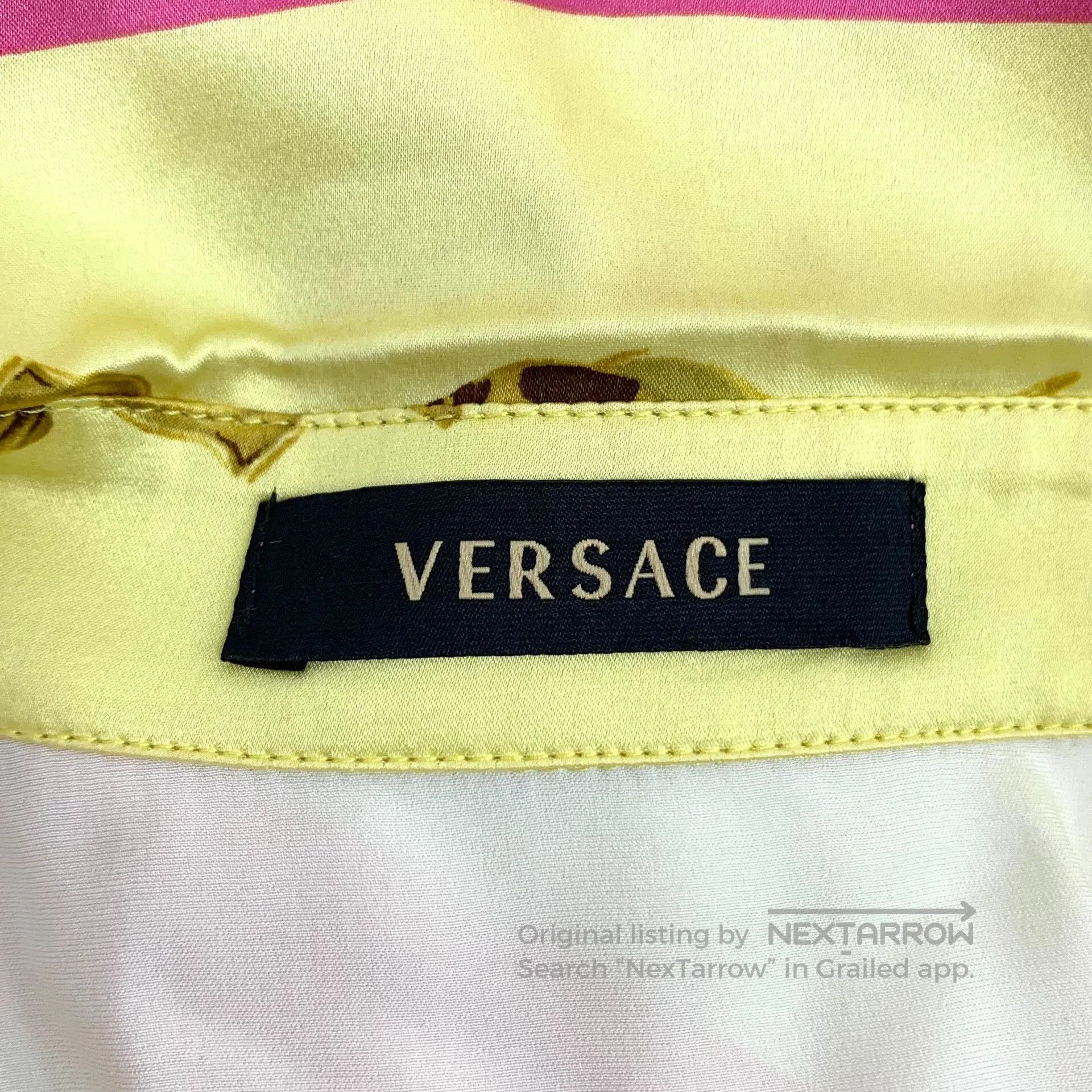 Versace Versace Starfish Shell Print Silk Shirt. Size S / US 4 / IT 40 - 5 Thumbnail