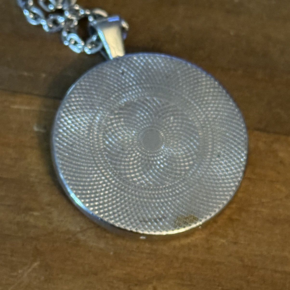 Other Silver tone round druzy pendant necklace Size ONE SIZE - 4 Thumbnail