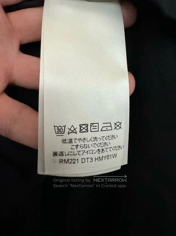 Louis Vuitton Louis Vuitton Black Cotton Logo T-Shirt . Size US M / EU 48-50 / 2 - 5 Thumbnail