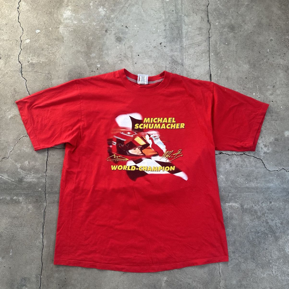 Ferrari Ferrari 2000 Michael Schumacher t shirt vintage F1 racing Size US XL / EU 56 / 4 - 1 Thumbnail