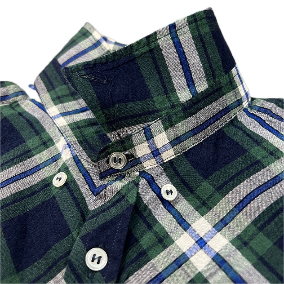 MSGM MSGM Viscose Tartan Shirt Made in Italy Size US M / EU 48-50 / 2 - 8 Thumbnail