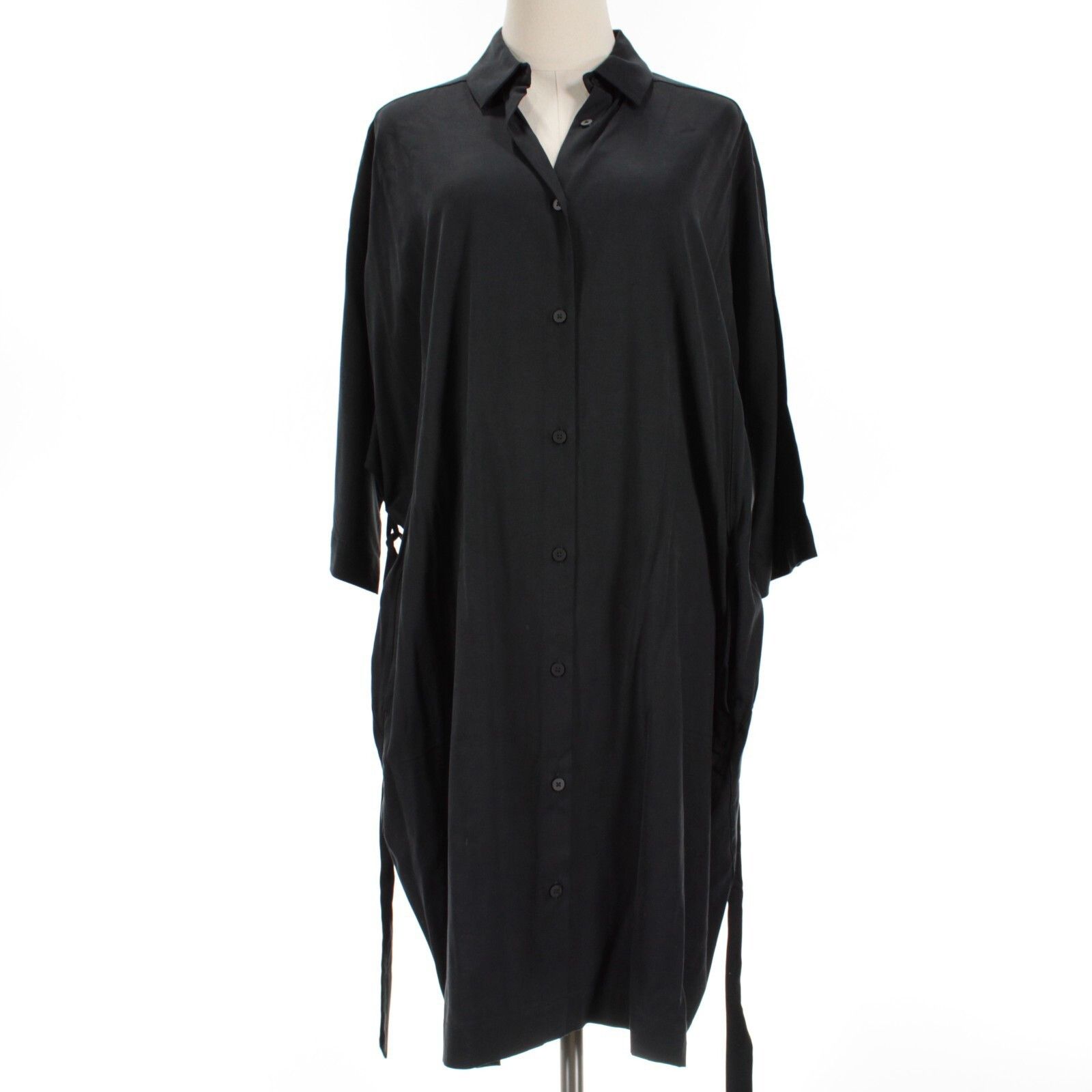 Lululemon Lululemon NWOT Perfectly Poised Black Midi Shirt Dress Sz 8 Size M / US 6-8 / IT 42-44 - 8 Thumbnail