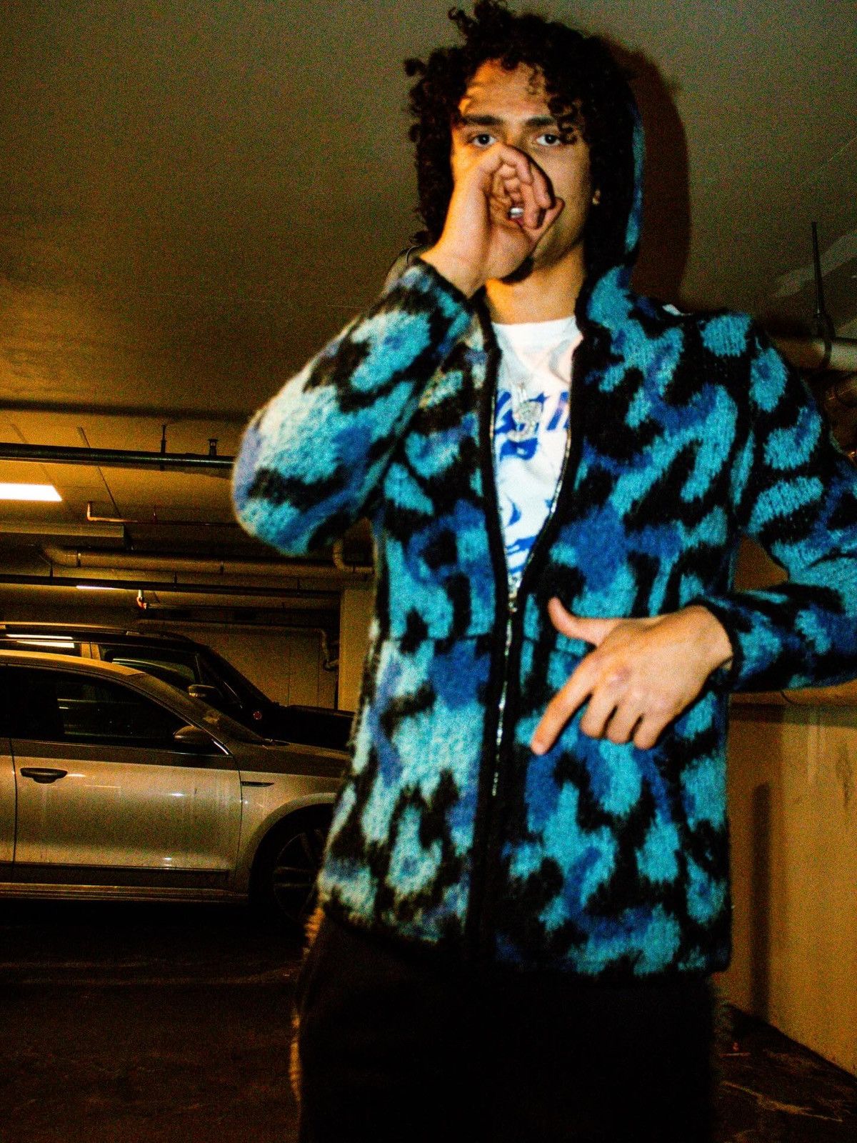 Other Roam the Halls Mohair Camo Hoodie Size US L / EU 52-54 / 3 - 3 Thumbnail