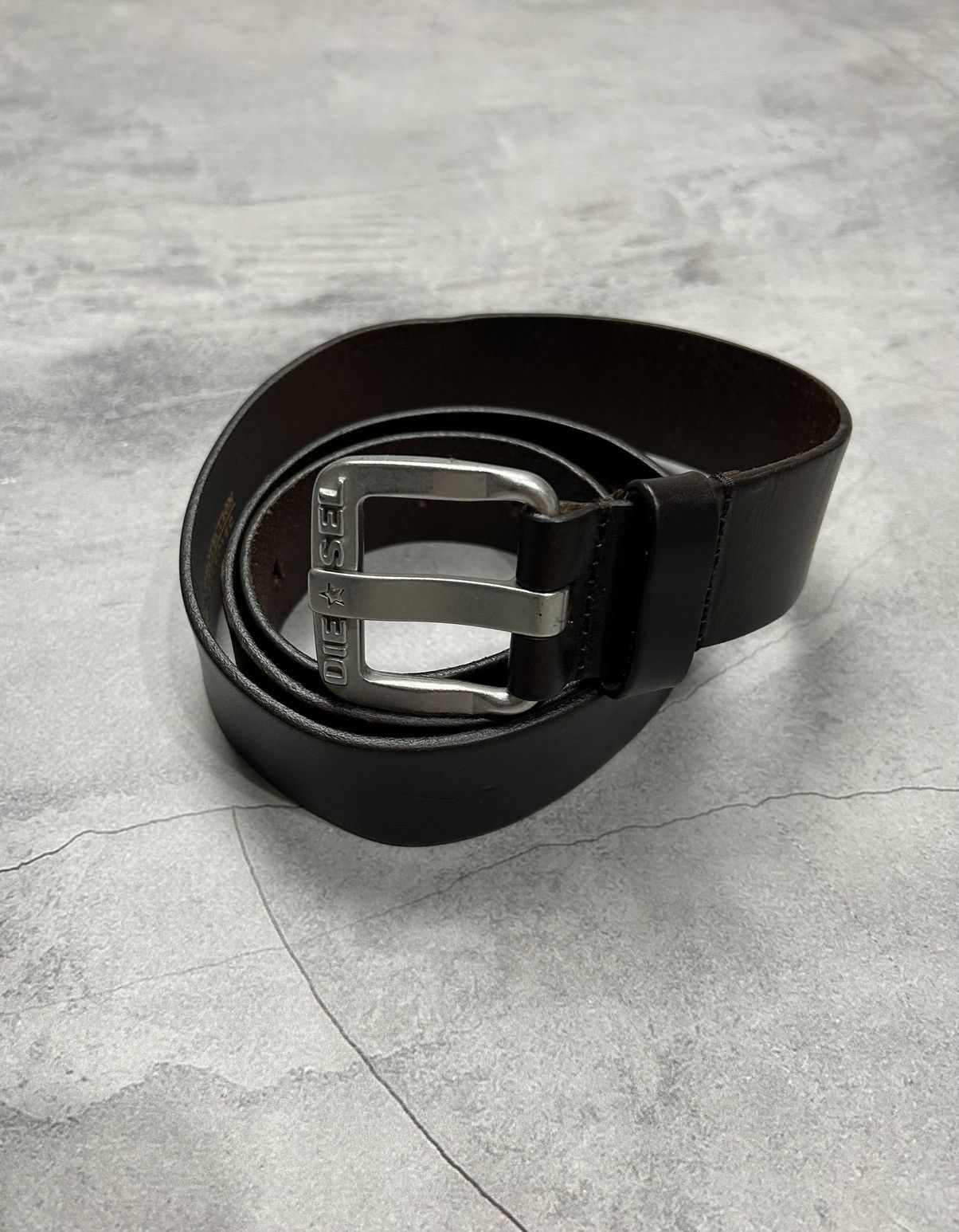Diesel Vintage Diesel Leather Belts Y2K Opium Style Streetwear Rare Size ONE SIZE - 1 Thumbnail