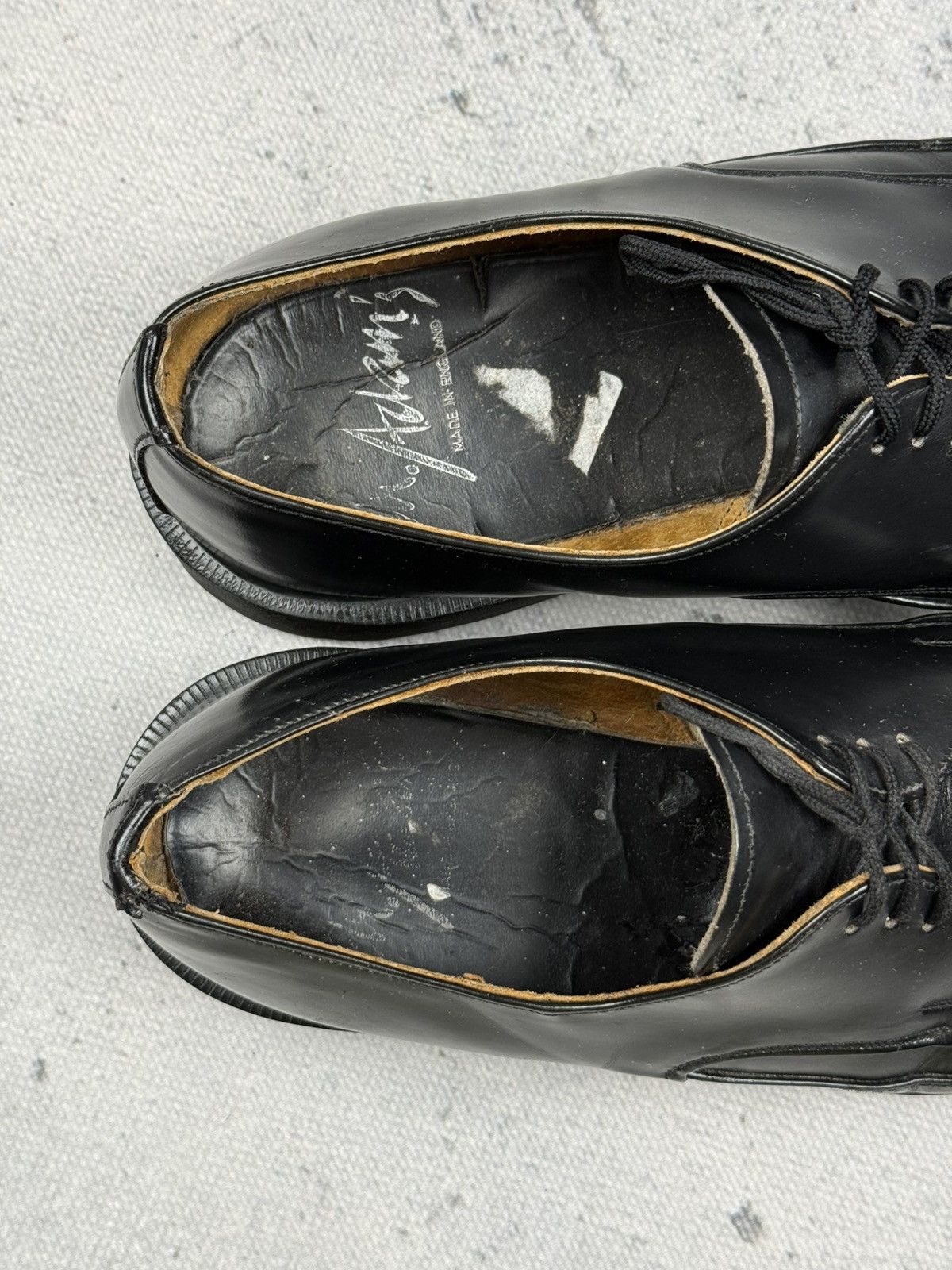Dr. Martens Vintage Dr Martens England Black Leather Derby Shoes Archive Size US 8 / EU 41 - 11 Thumbnail
