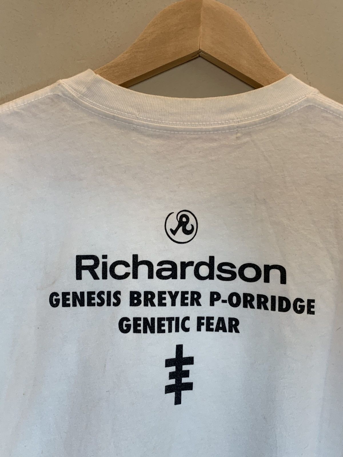 Richardson RARE* Richardson Genesis Breyer P-Orridge Genetic Fear Shirt Size US L / EU 52-54 / 3 - 6 Thumbnail