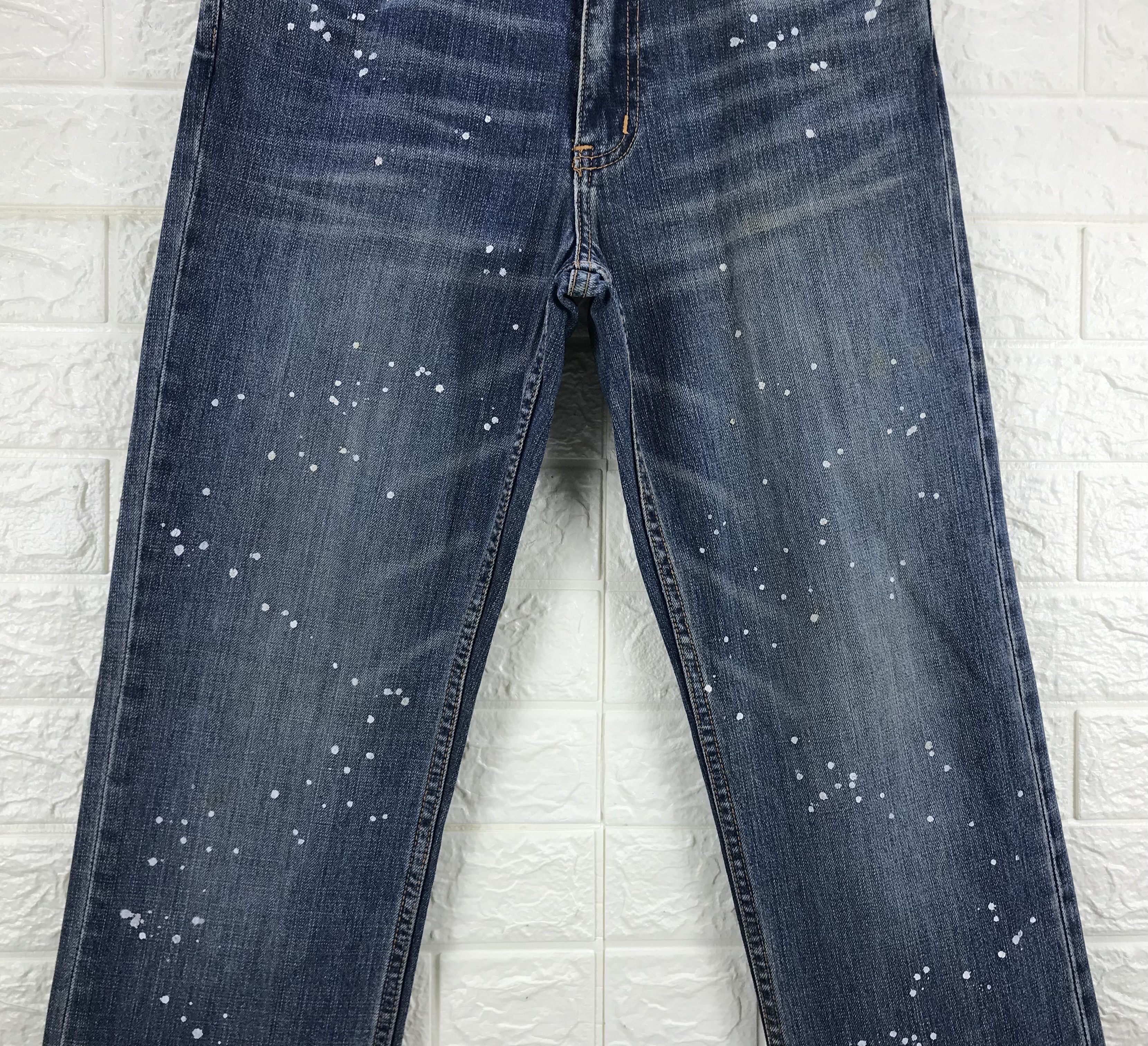 semanticdesign Vintage Semantic Design Paint Splatter Jeans Size US 30 / EU 46 - 4 Thumbnail