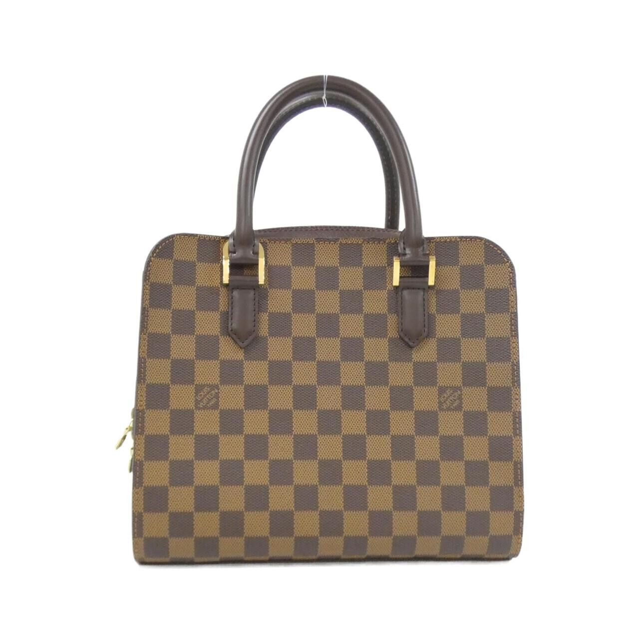 Louis Vuitton Louis Vuitton Louis Vuitton Triana Damier Bag Textile Handbag N51155 DUTY FREE for USA Size ONE SIZE - 1 Thumbnail
