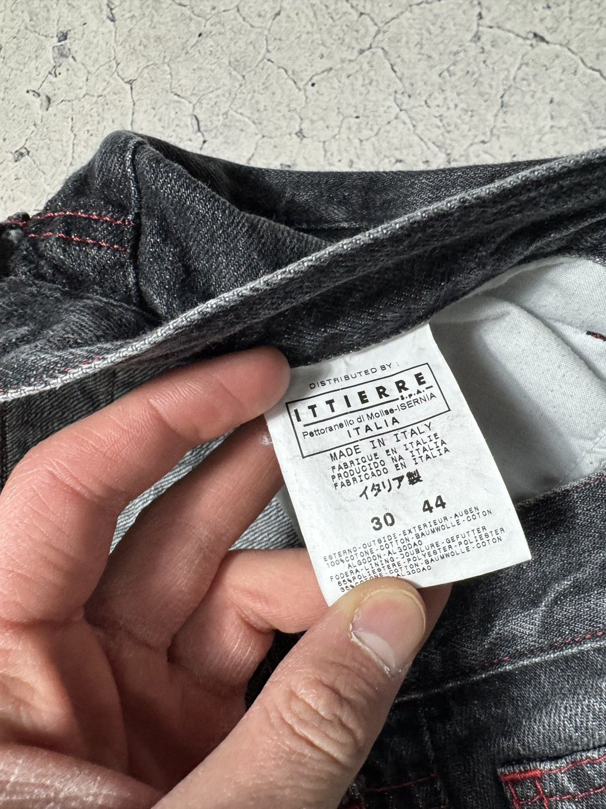 Versace Jeans Couture Versace Jeans Couture Grey Denim Jeans Size 30 Size US 30 / EU 46 - 8 Thumbnail