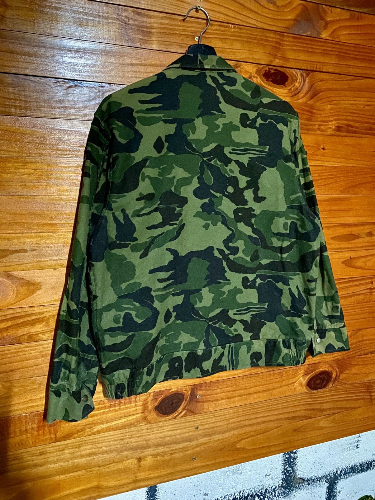 Vintage Vintage Sunrocky Japan Military Camo Jacket – 100% Cotton Size US M / EU 48-50 / 2 - 11 Thumbnail