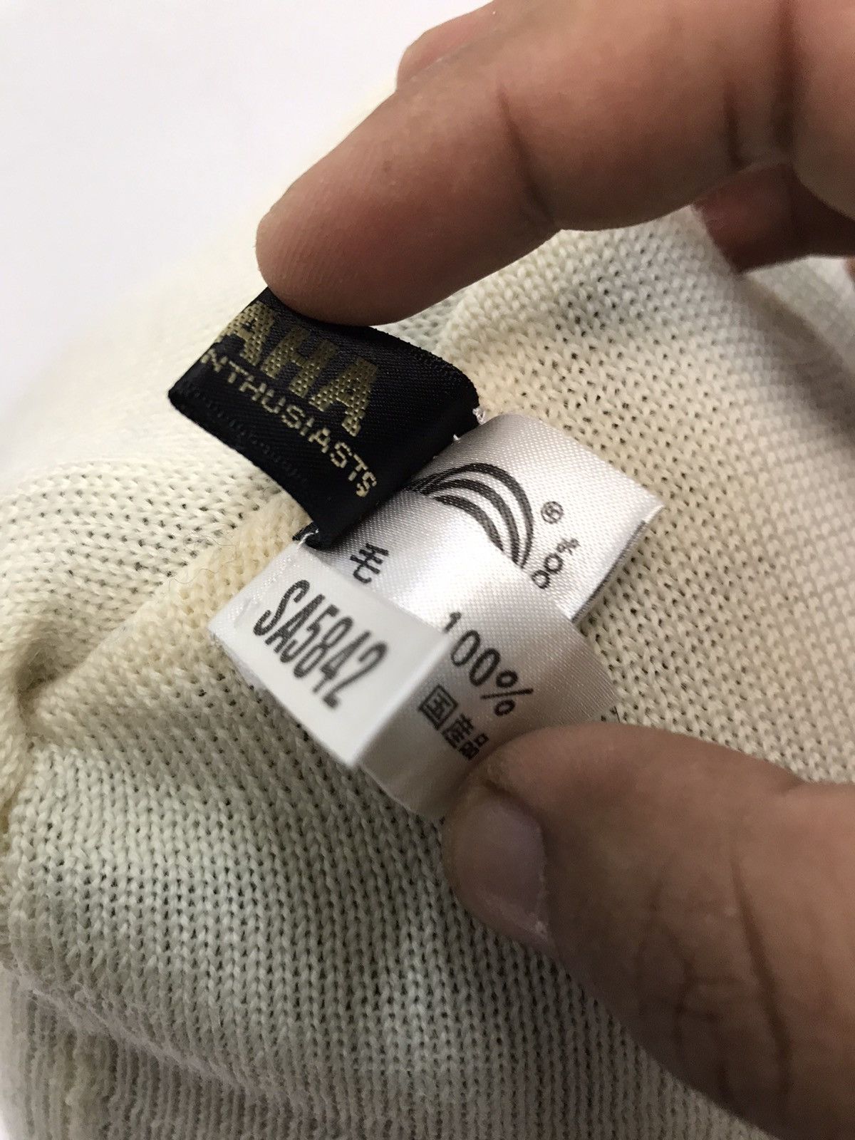 Japanese Brand × Sports Specialties × Yamaha Vintage Yamaha Reversible Beanie Size ONE SIZE - 6 Thumbnail