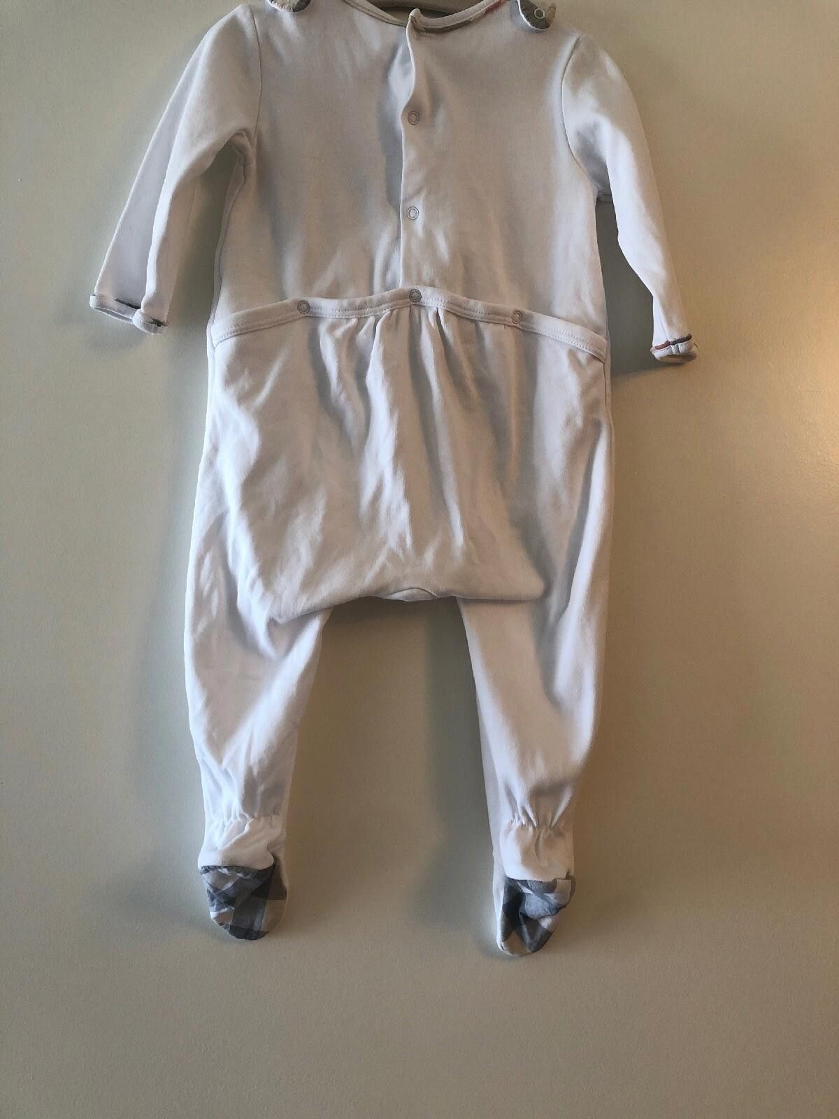 Burberry Burberry One Piece with Snap-On Bib Size 6M/67cm Size ONE SIZE - 3 Thumbnail