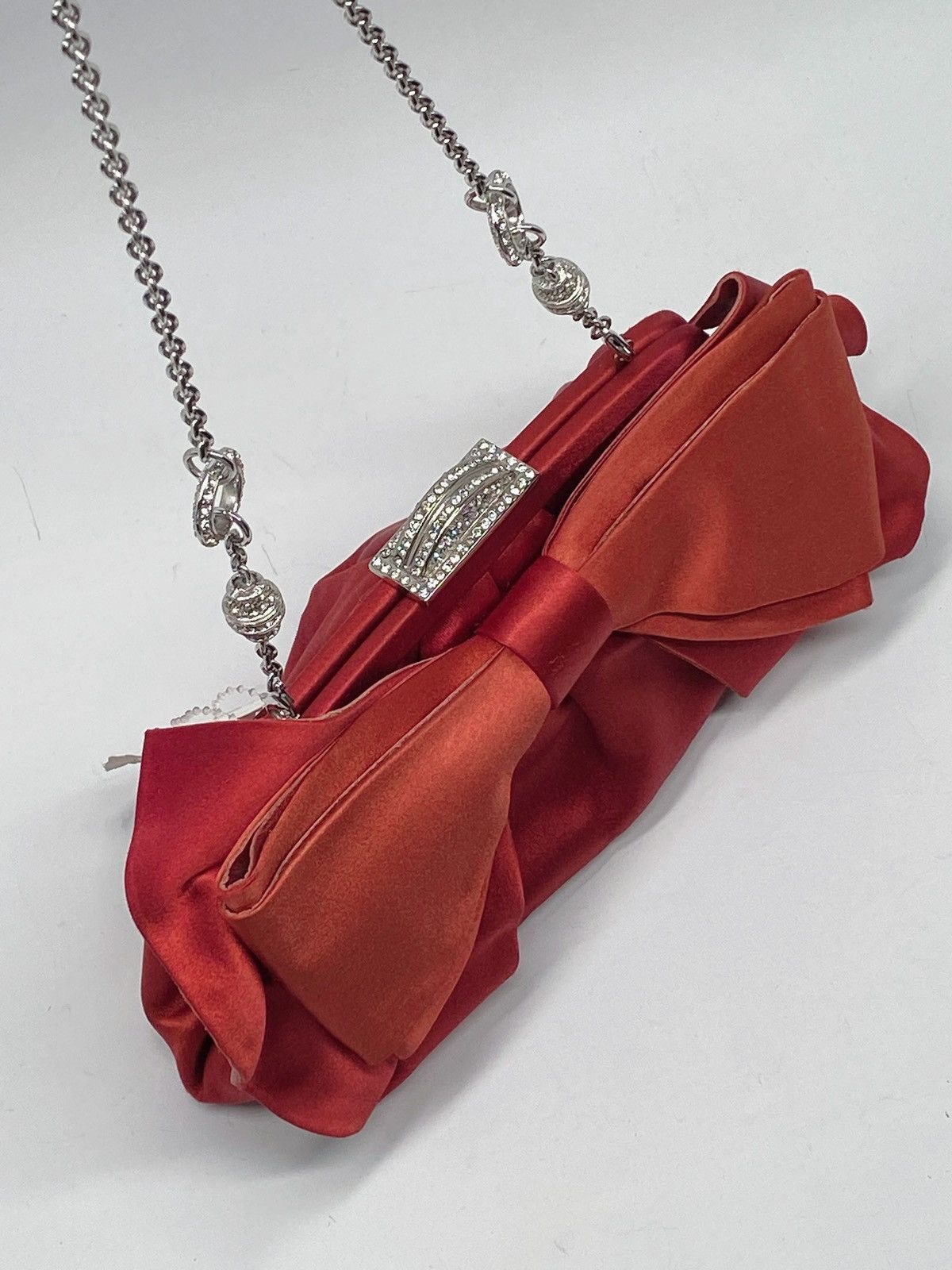Judith Leiber Judith Leiber Madison Satin Bow Clutch Bag Size ONE SIZE - 5 Thumbnail