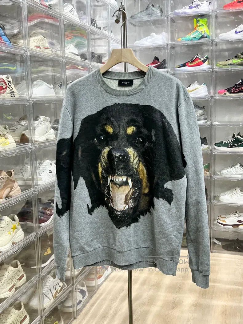 Givenchy Givenchy Dog head patterned sweatshirt Size US L / EU 52-54 / 3 - 1 Thumbnail