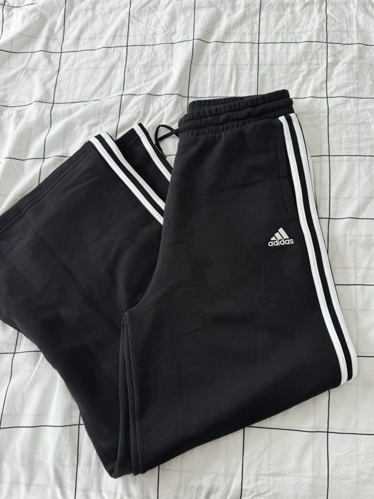 Adidas Unisex Adidas Balenciaga Style baggy Cotton Track Sweatpants Size US 33 - 22 Thumbnail