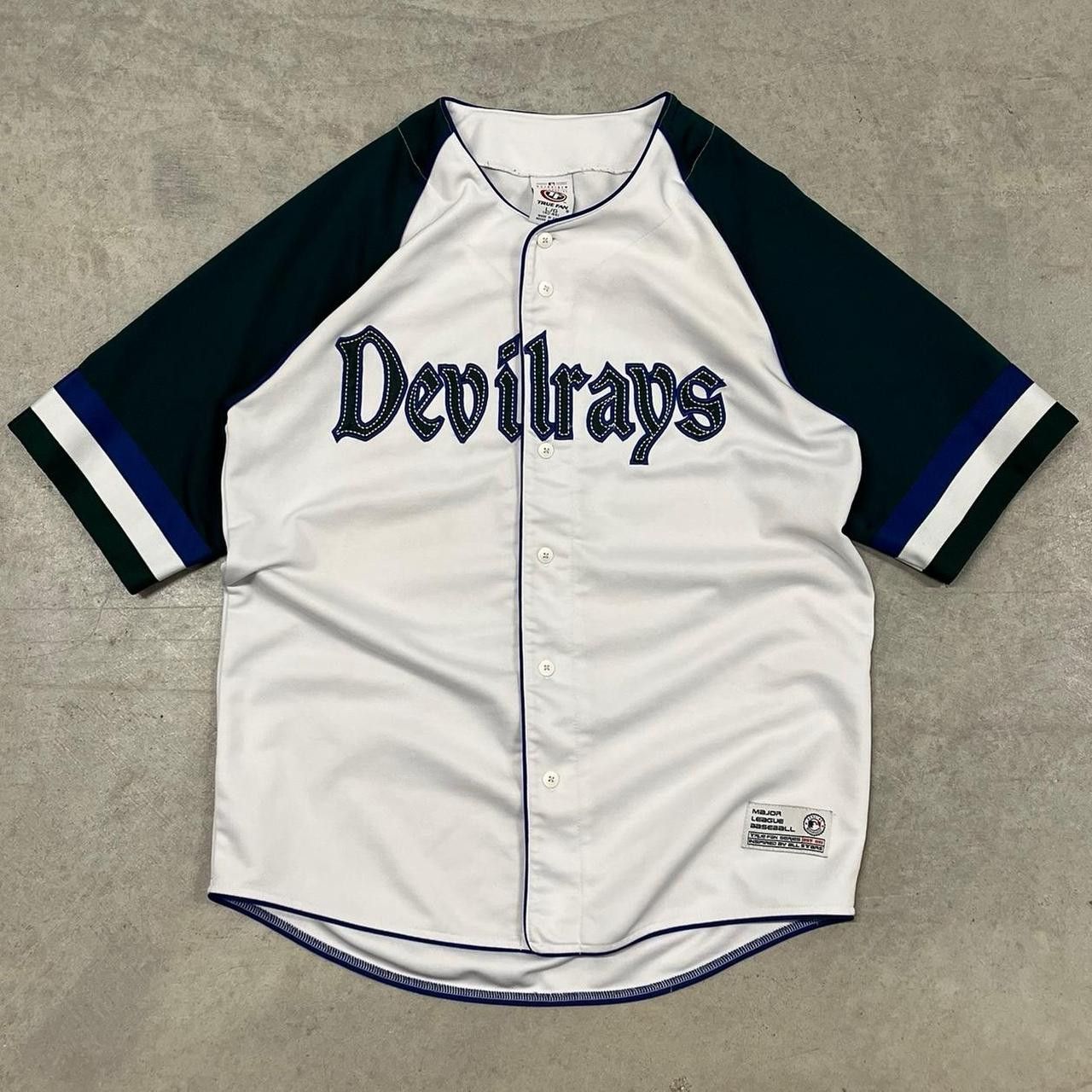 MLB Vintage Tampa Devil Rays Baseball jersey Size US L / EU 52-54 / 3 - 2 Thumbnail