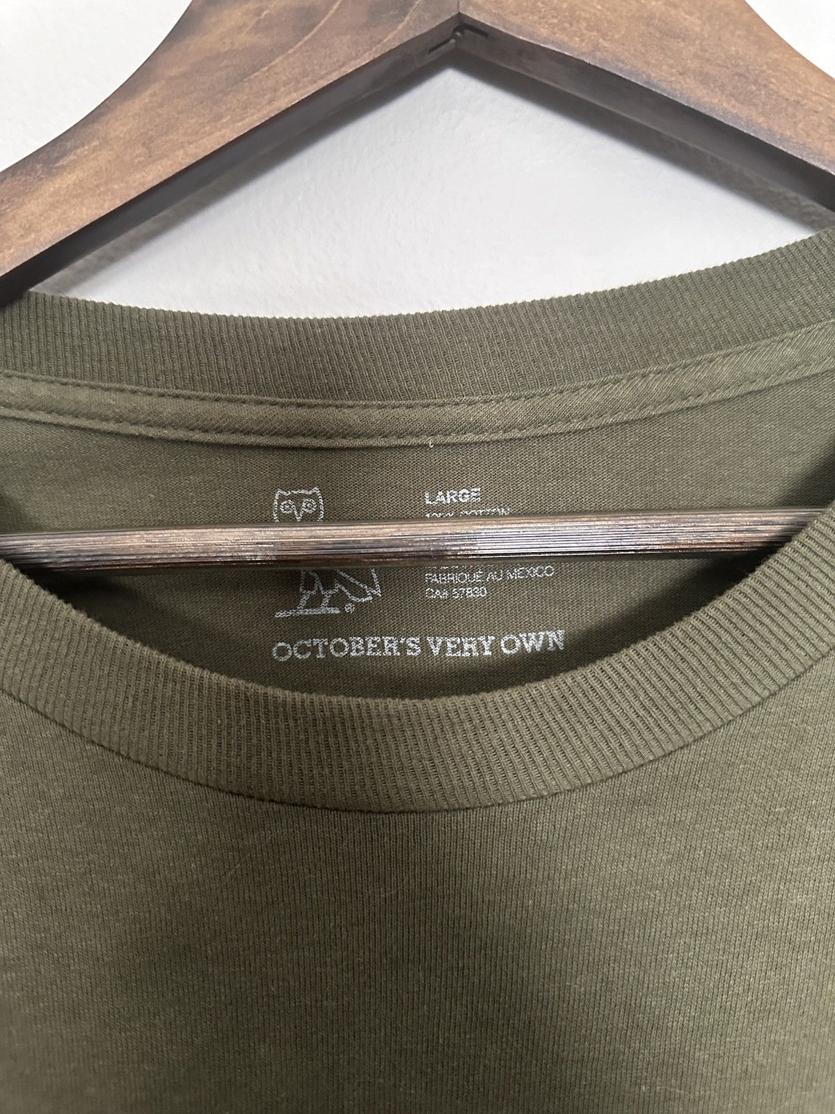 October's Very Own 9th Annual OVO Fest Olive Green Long Sleeve Shirt Size US L / EU 52-54 / 3 - 3 Thumbnail