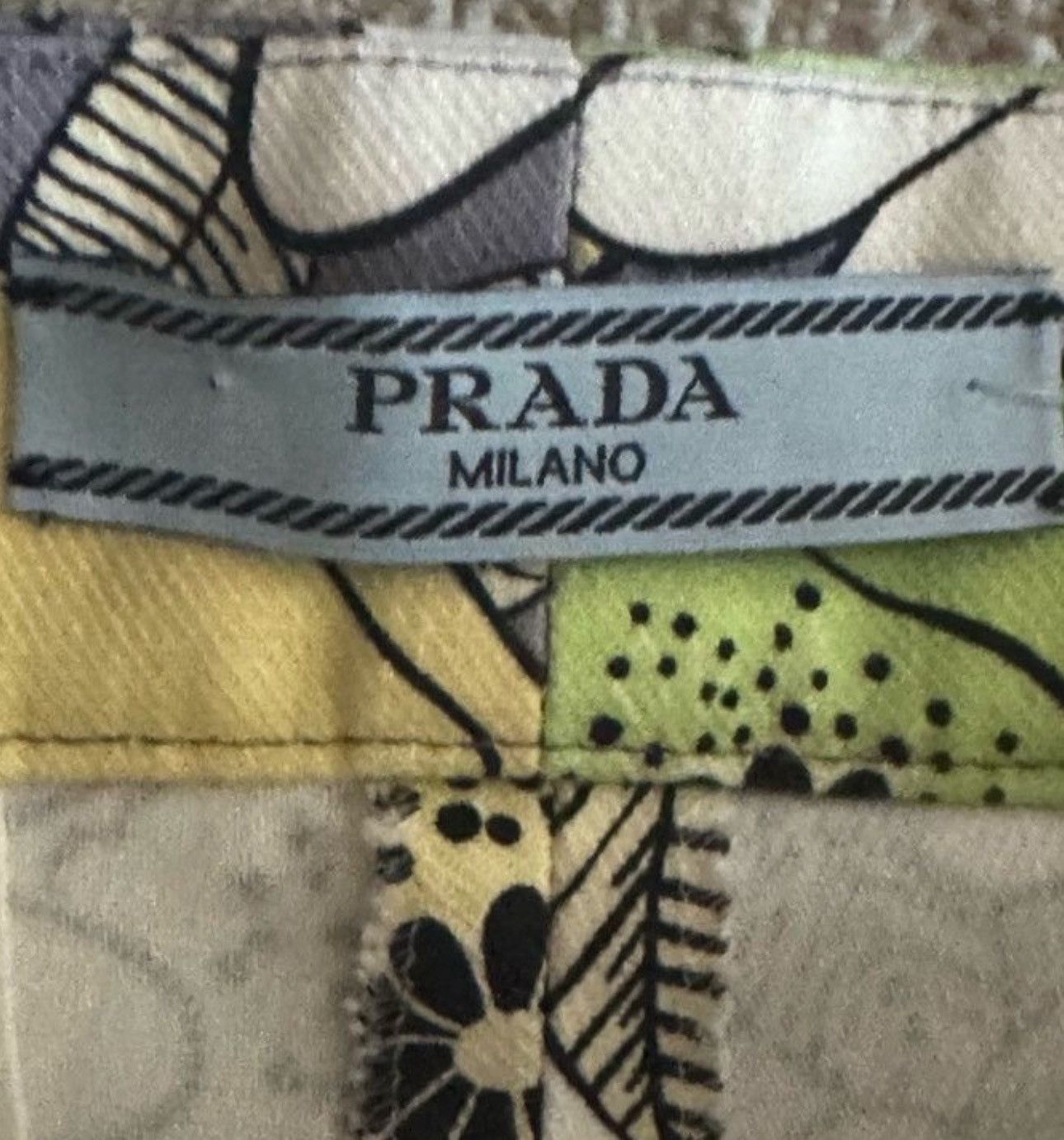 Prada Prada Women's Floral Skinny Leg Pants Size 25" / US 0 / IT 36 - 4 Thumbnail