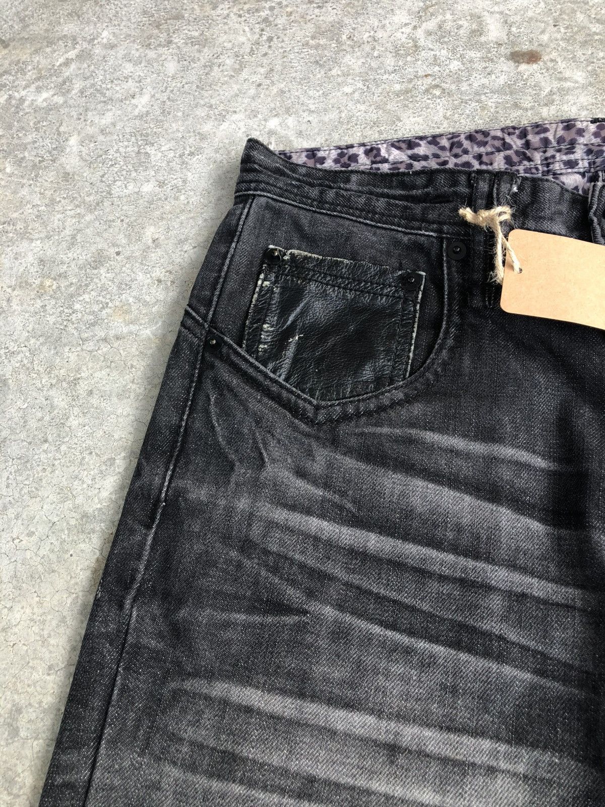 semanticdesign Semantic Design x Coen Distressed Jeans Leather Pocket Size US 30 / EU 46 - 15 Thumbnail