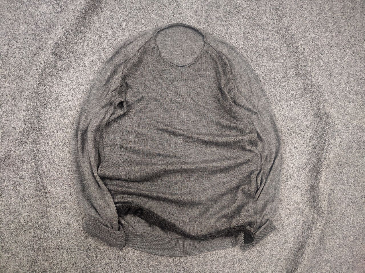 Layer-0 Layer-0 ssm22-13 Design Cashmere Scarstitch Overlock Sweater Size US XL / EU 56 / 4 - 1 Thumbnail