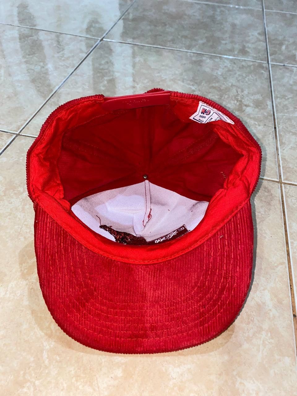 Vintage Vintage 80s Exxon Corduroy Hats Size ONE SIZE - 8 Thumbnail