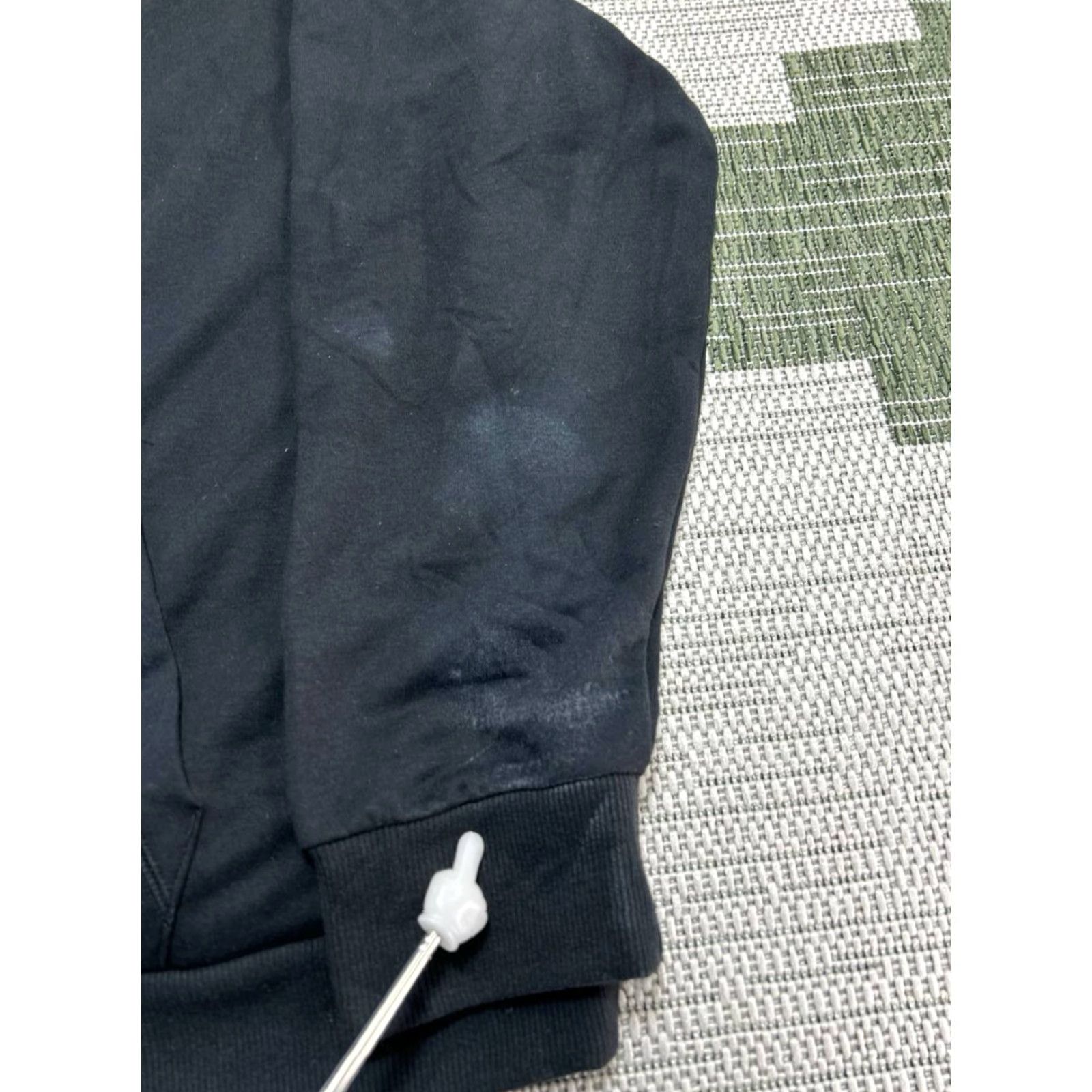 Adidas Adidas Essentials Hoodie Mens XXL Black Logo Cotton Fleece Lined Hooded Pullover Size US XXL / EU 58 / 5 - 6 Thumbnail