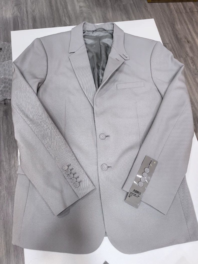 Dior Dior Men's gray single-breasted suit 2502-Nextarrow Size 52R - 1 Thumbnail