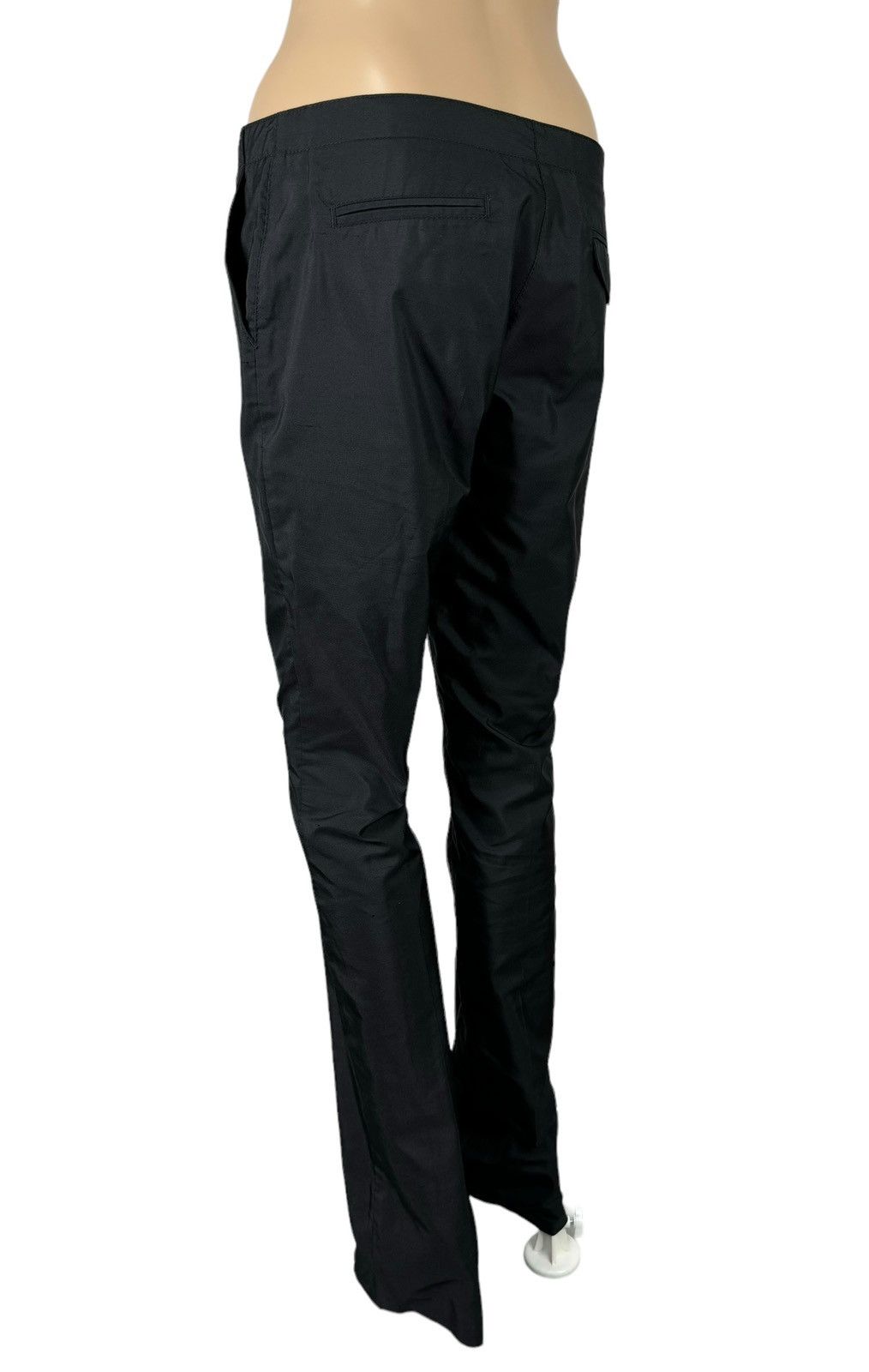 Roberto Cavalli Roberto Cavalli Black Silk-Polyester Pants size 42 Size 28" / US 6 / IT 42 - 5 Thumbnail