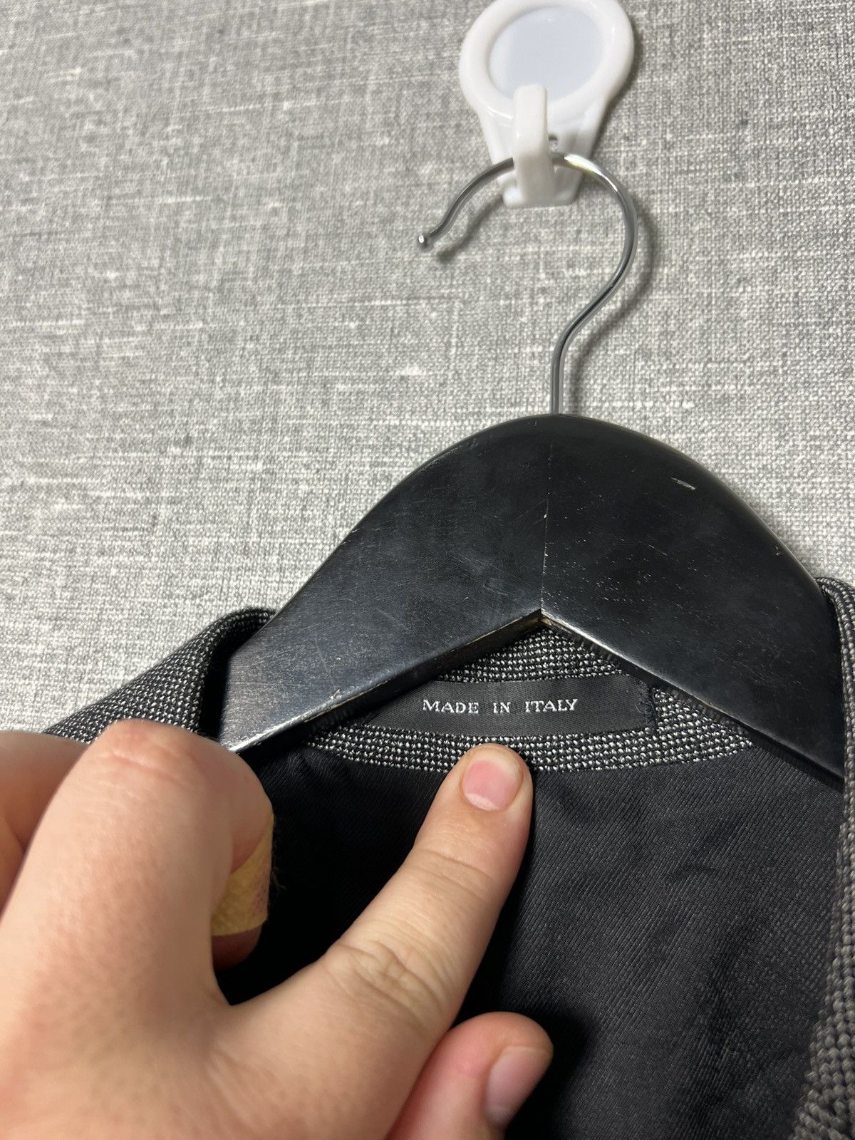 Emporio Armani Emporio Armani Runway Wool Mix Single Breasted Blazer Jacket Size 38R - 9 Thumbnail