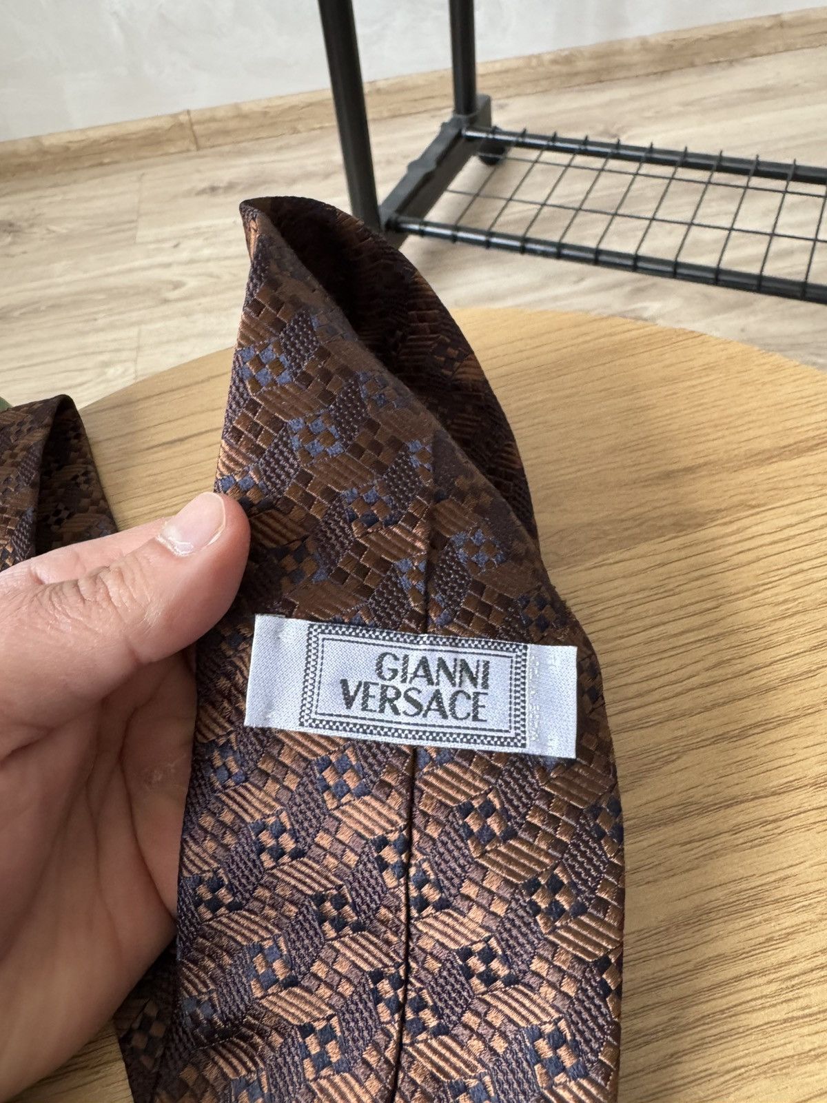 Versace Vintage Gianni Versace Silk Tie Size ONE SIZE - 5 Thumbnail