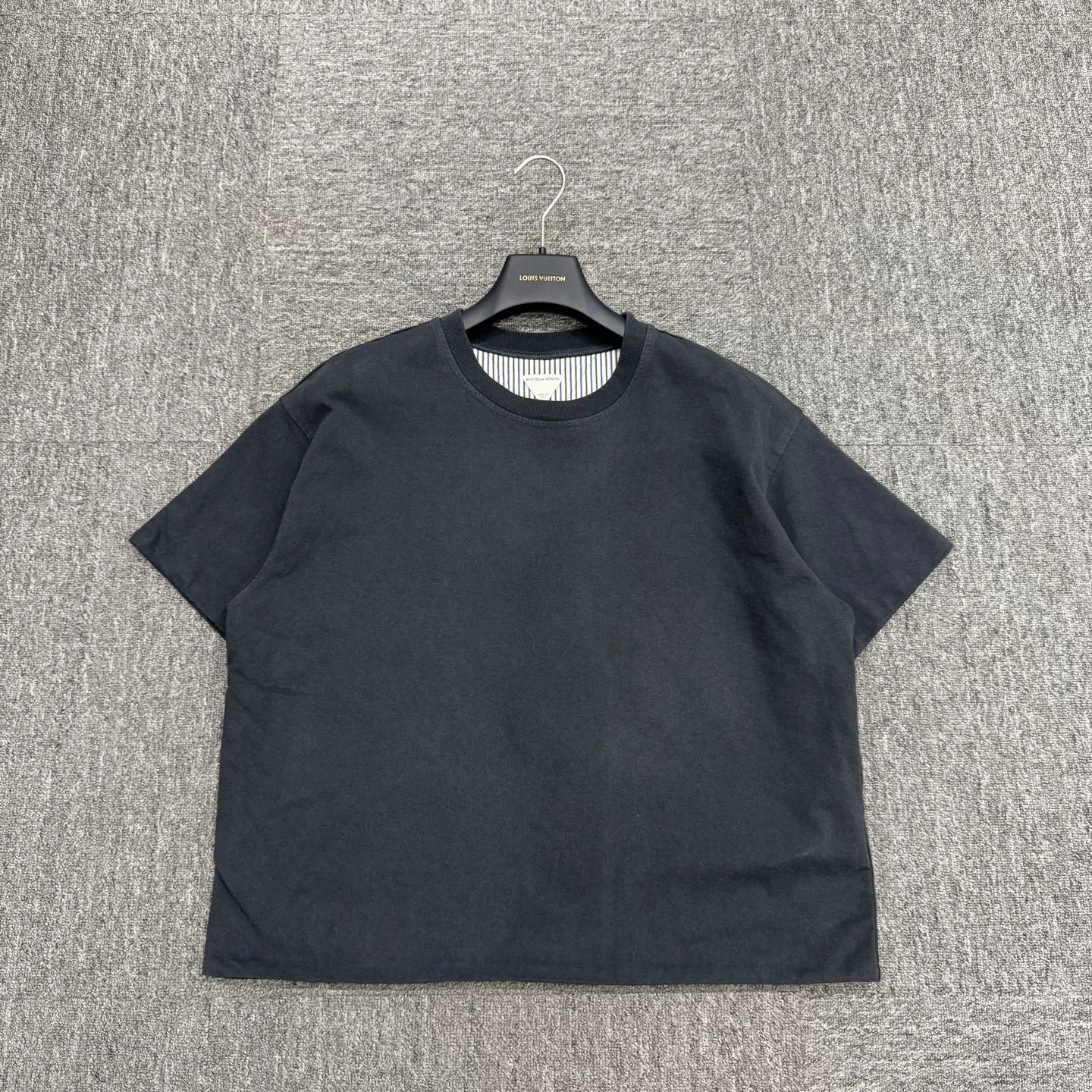 Bottega Veneta Bottega Veneta Double Layer Striped Short Sleeve Size US L / EU 52-54 / 3 - 1 Thumbnail