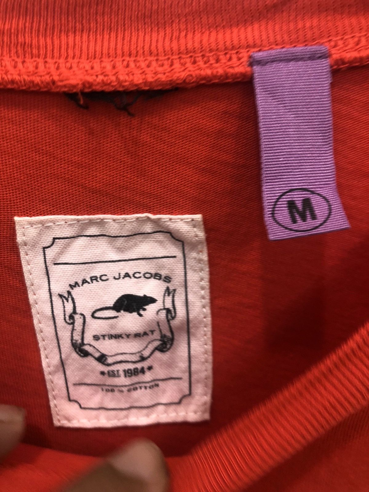 Marc Jacobs × Vintage Marc Jacobs Stinky Rat T shirt Size US M / EU 48-50 / 2 - 4 Thumbnail