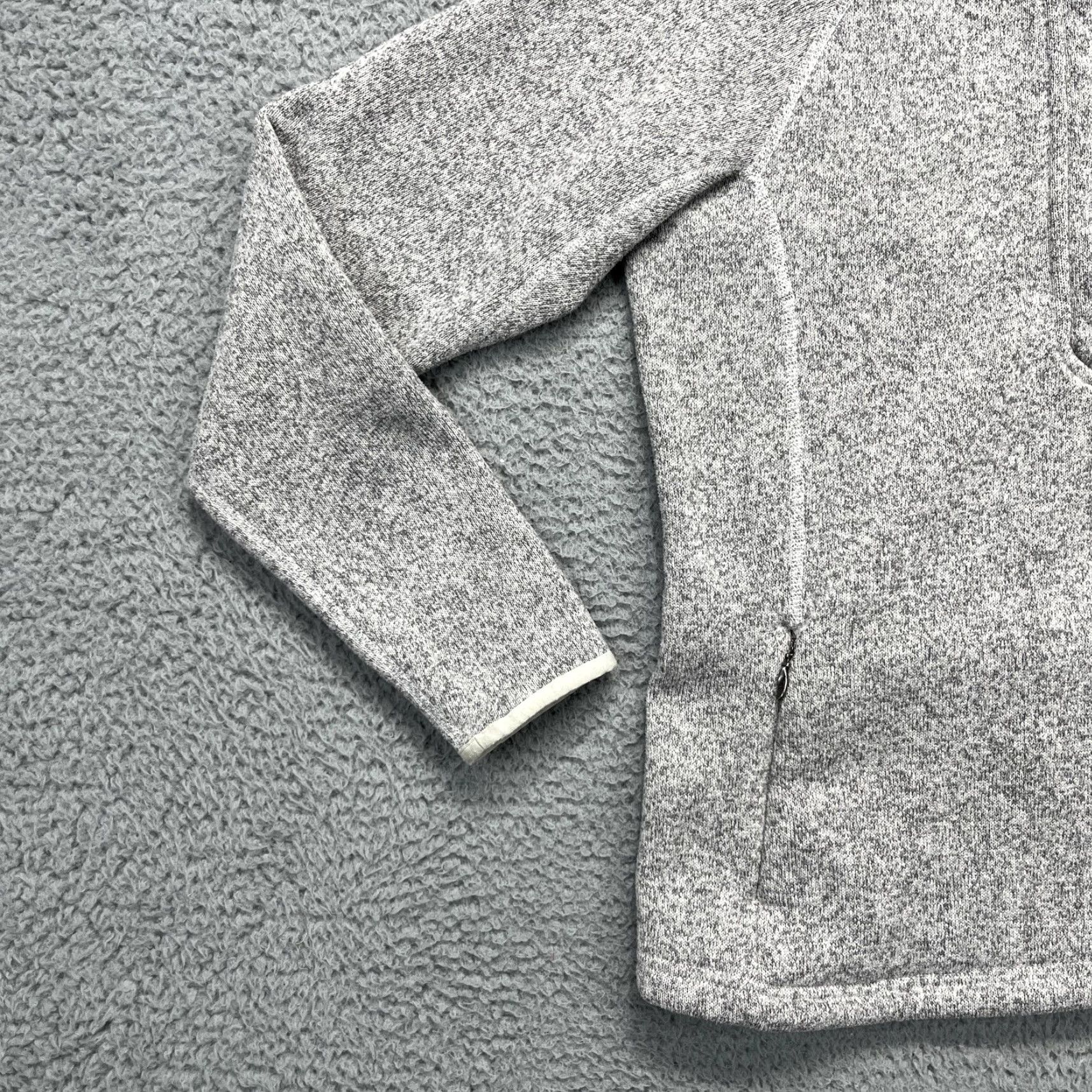 The North Face The North Face Crescent Hoodie Womens L Sunset Gray Button Fleece A7XU Size L / US 10 / IT 46 - 4 Thumbnail