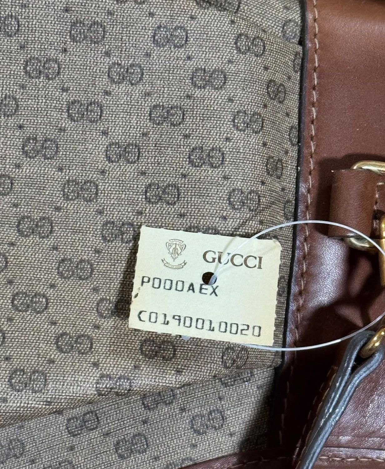 Gucci Vintage Gucci Monogram Riffle Bag NWT Size ONE SIZE - 5 Thumbnail