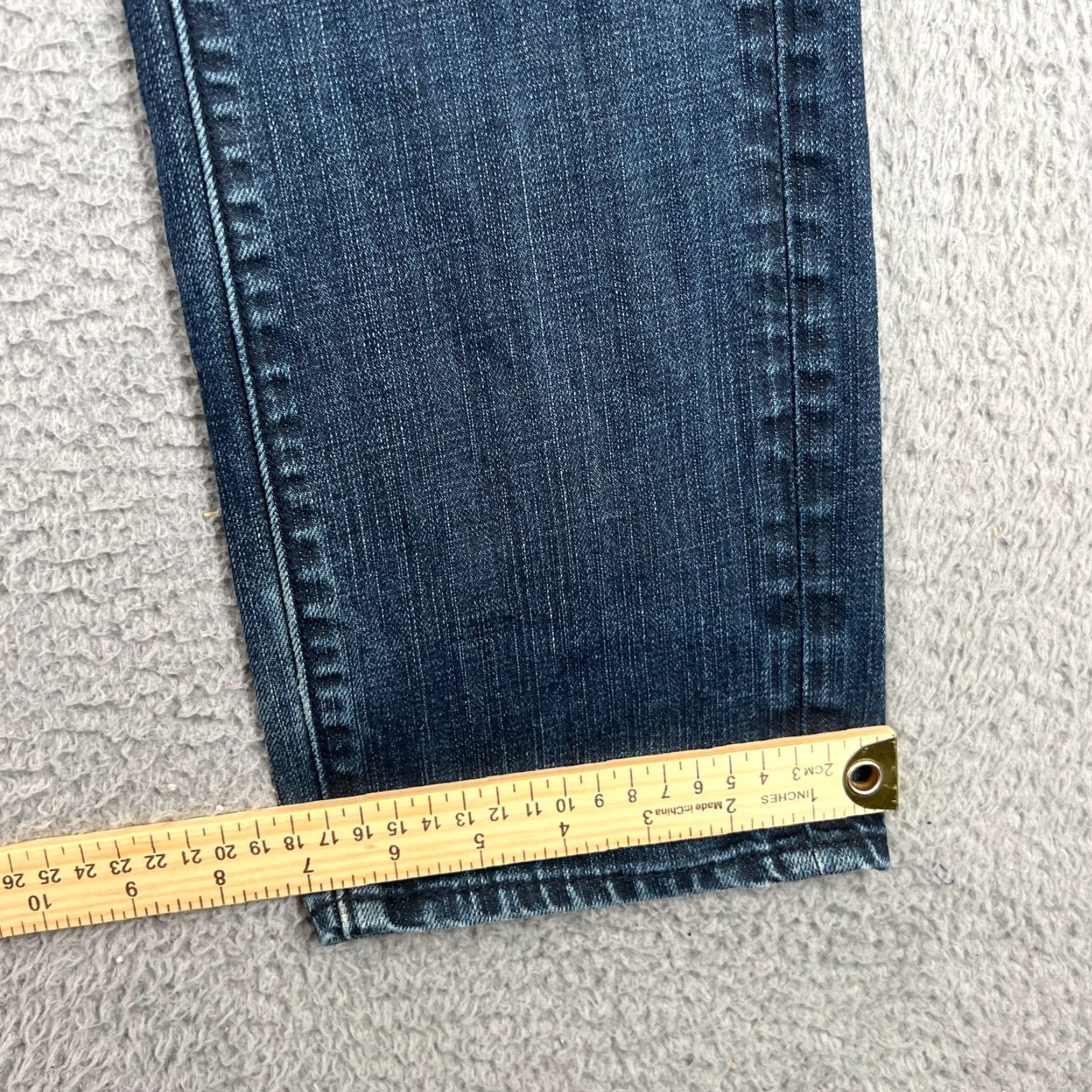 Levi's VINTAGE Levi's 511 Skinny Jeans Mens Size 30x32 Dark Blue Denim Stretch 90s Casual Size US 30 / EU 46 - 2 Thumbnail