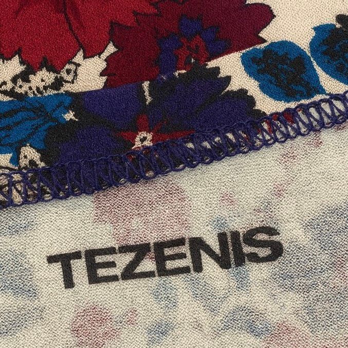 Other Tezenis Women’s Small Floral Long Sleeve Top Red Blue White Size S / US 4 / IT 40 - 5 Thumbnail