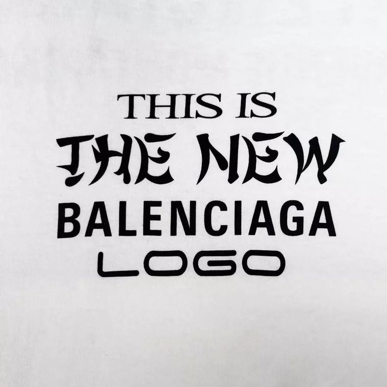 Balenciaga Balenciaga White reverse cursive letters logo printed shor Size US L / EU 52-54 / 3 - 4 Thumbnail