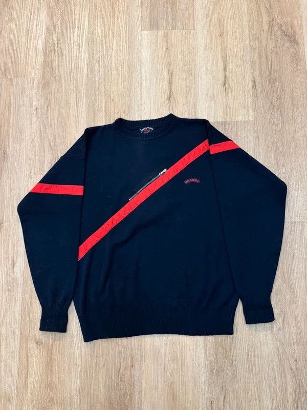 Paul & Shark Paul & Shark Yachting Sweater Zip Pocket Wool M Vintage Size US M / EU 48-50 / 2 - 1 Thumbnail