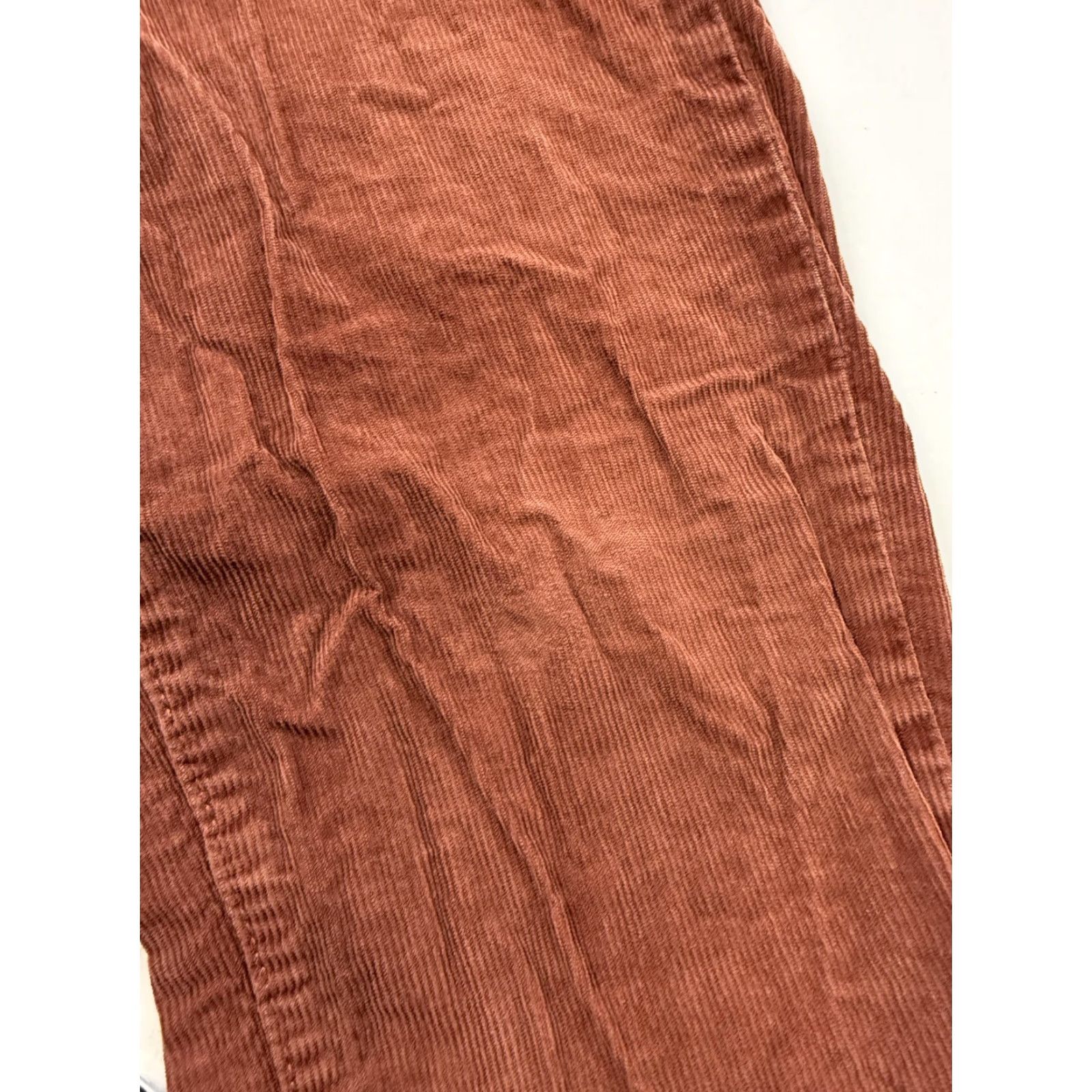 J.Crew J.CREW Pants Mens 33x30 Corduroy Slim Fit Chino 5-Pocket Brown Casual Size US 33 - 3 Thumbnail