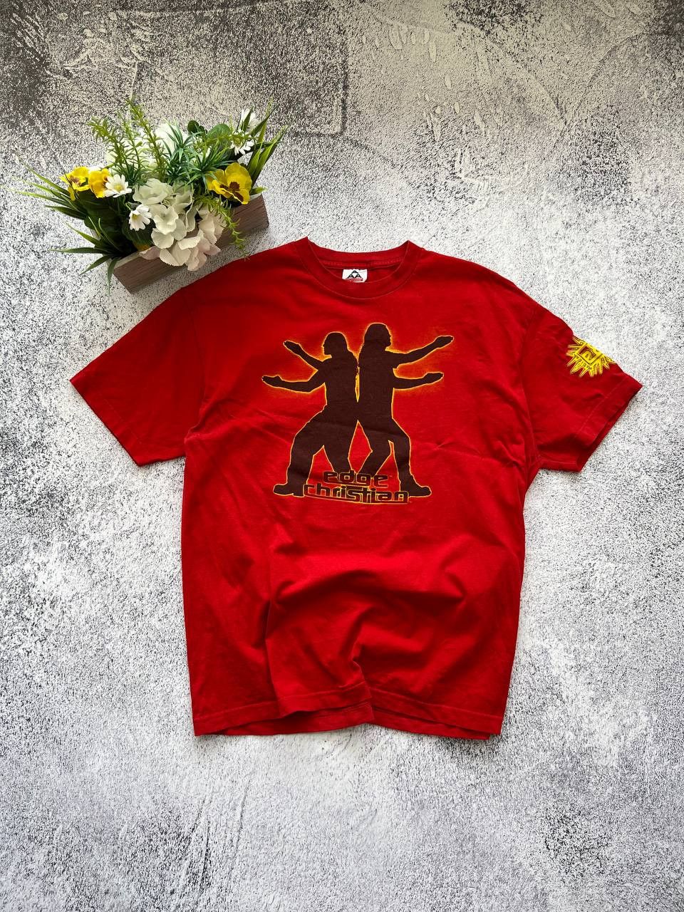 Vintage × WWE WWE Edge And Christian Positively Awesome Tshirt Size US XL / EU 56 / 4 - 1 Thumbnail