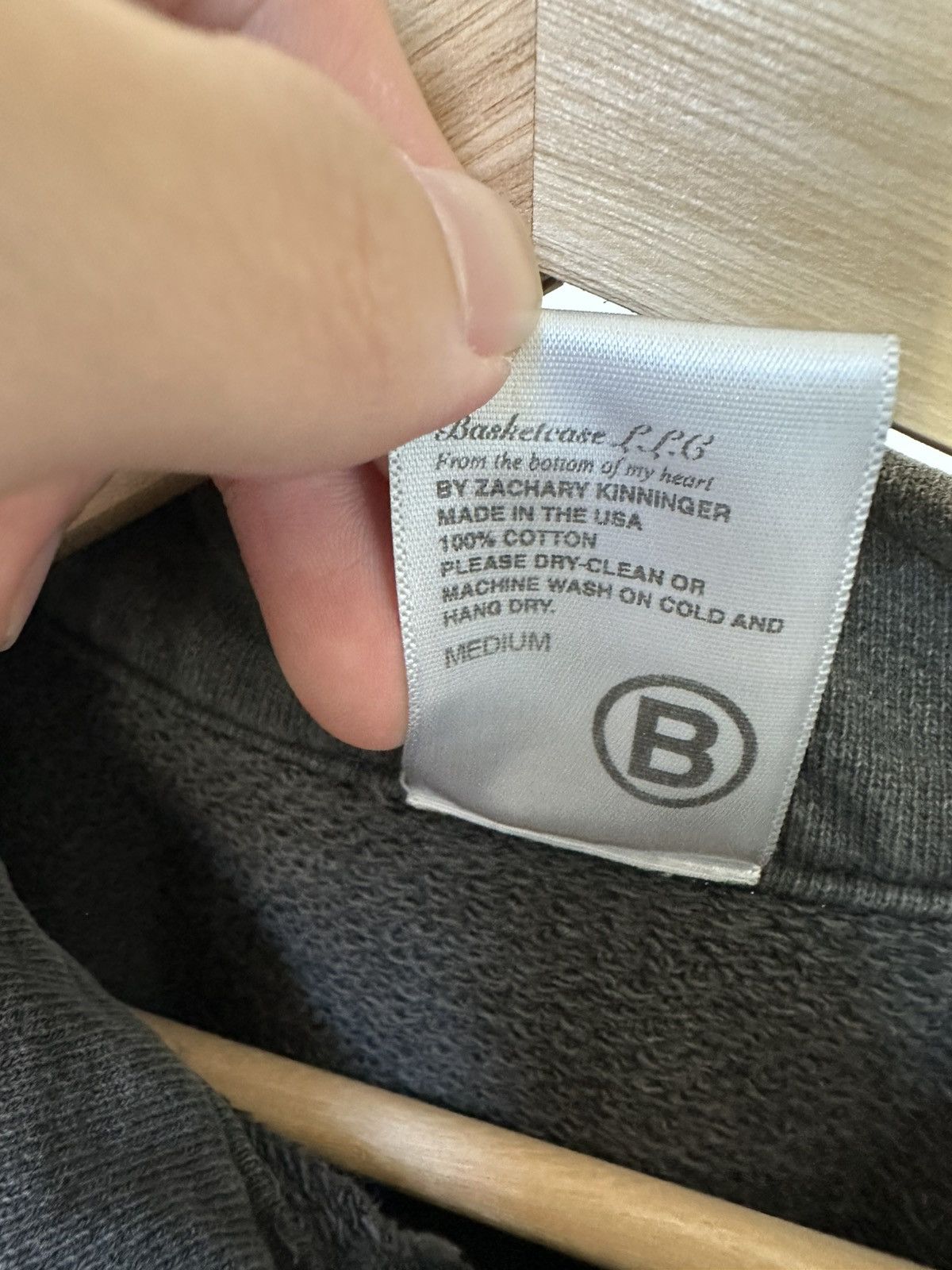 basketcase gallery Basketcase Gallery Spellout Quarter Zip Size US M / EU 48-50 / 2 - 3 Thumbnail