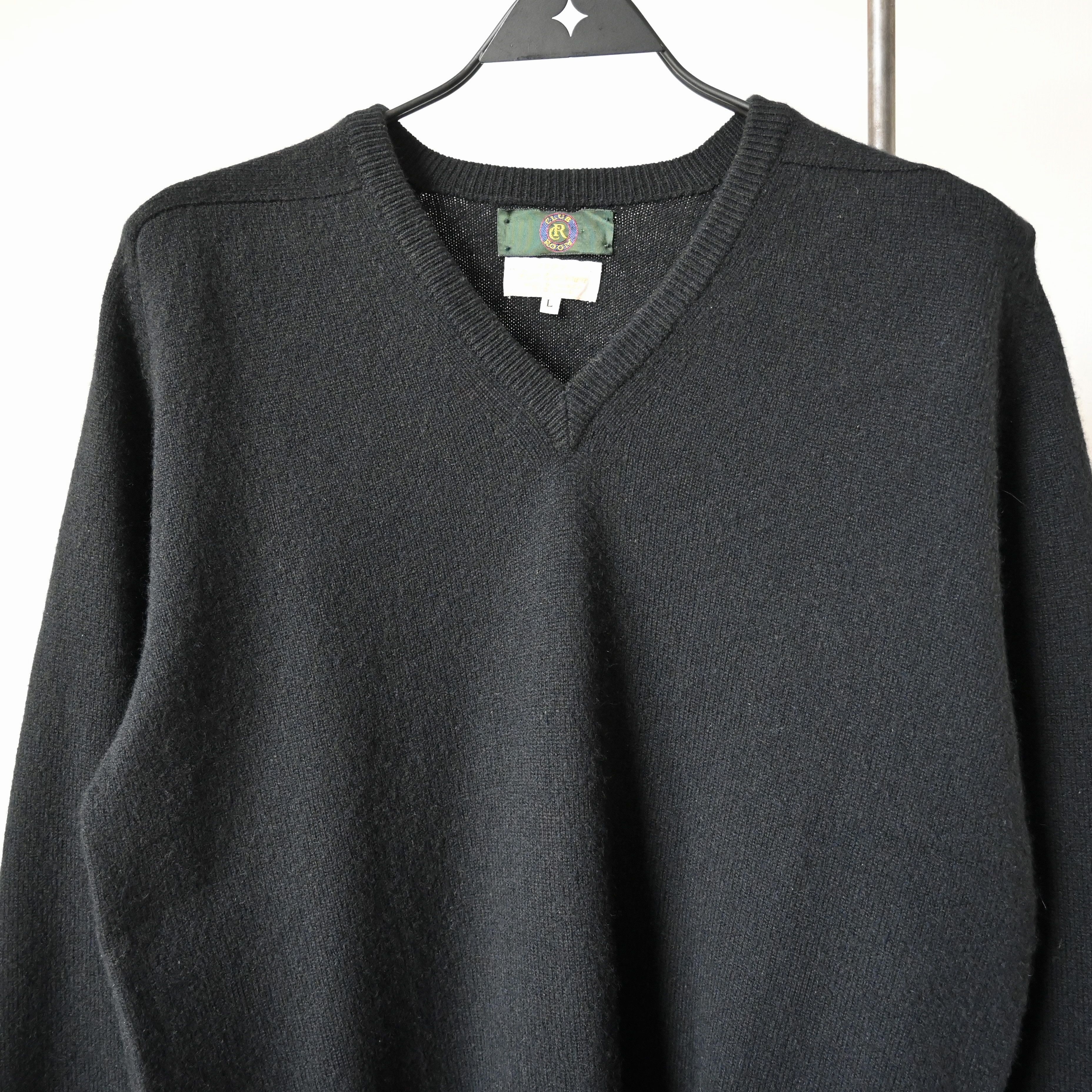 Vintage VTG 1990s CLUB ROOM pure cashmere sweater, made in Scotland Size US L / EU 52-54 / 3 - 6 Thumbnail