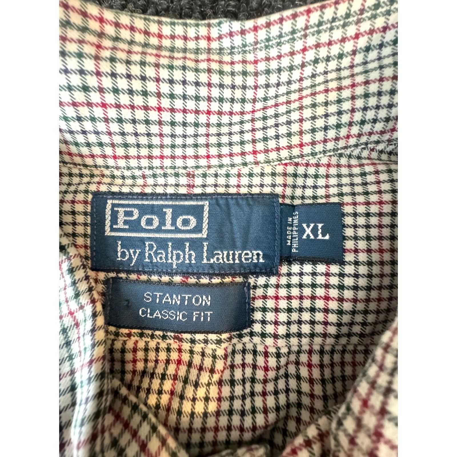 Polo Ralph Lauren Polo Ralph Lauren Shirt Polo Stanton Long Sleeve Button Down Men XL Plaid Multicolor Shirt Size US XL / EU 56 / 4 - 2 Thumbnail