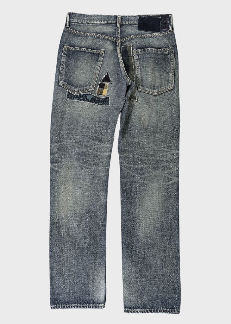 Visvim Visvim Social Sculpture Patchwork Denim Pants Size US 32 / EU 48 - 2 Thumbnail