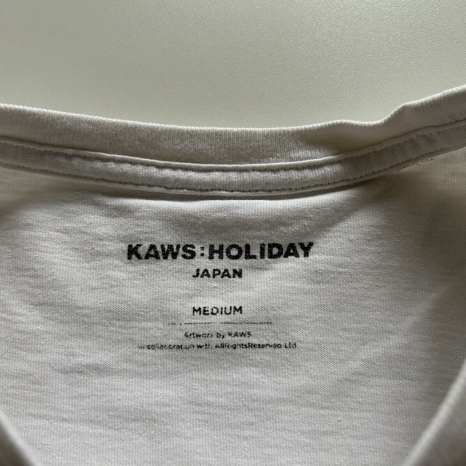 Kaws × Vintage KAWS HOLIDAY Japan Sketch Art Graphic T Shirt Men's Medium Size US M / EU 48-50 / 2 - 7 Thumbnail