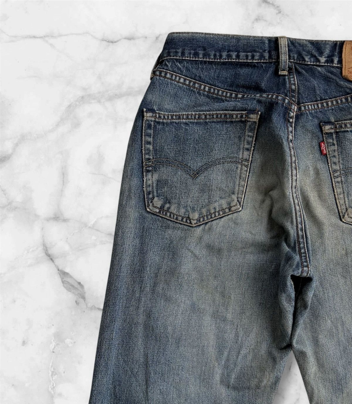 Levi's × Levi's Vintage Clothing Levi’s Streetwear Vintage Jeans Distressed Denim Size US 32 / EU 48 - 8 Thumbnail