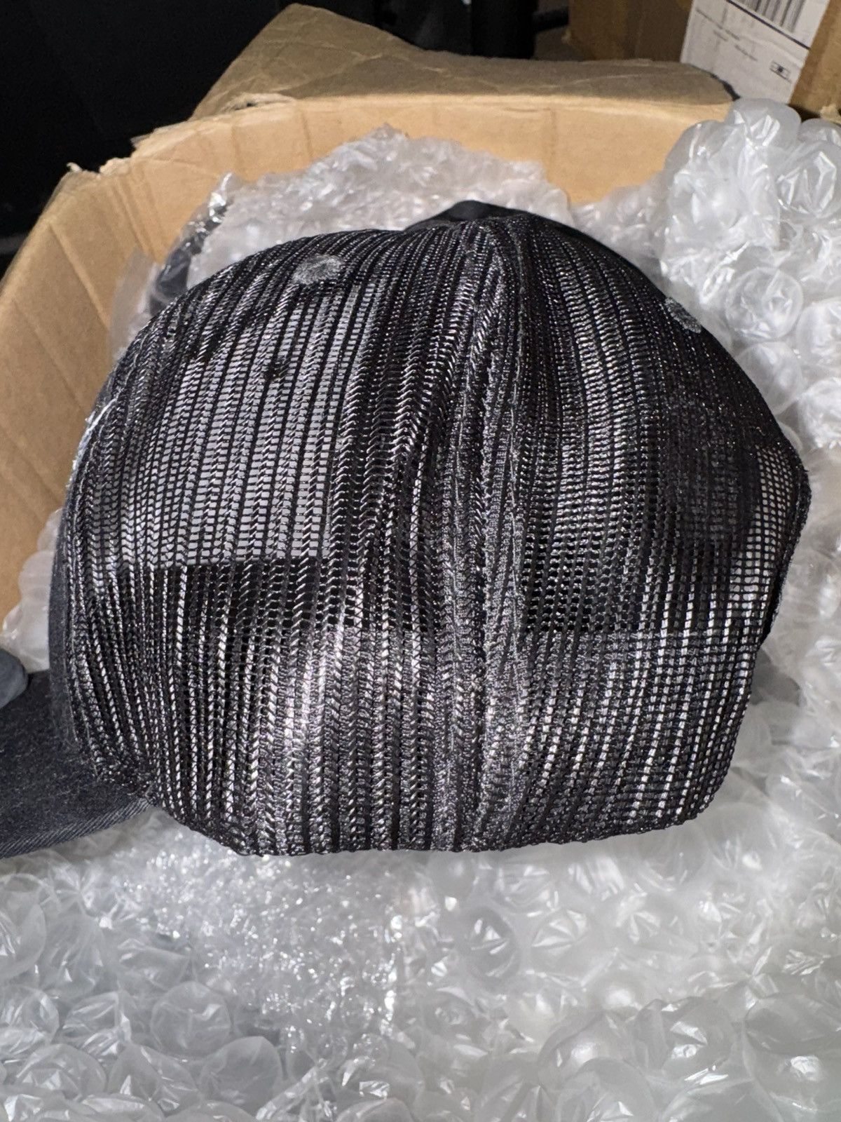 Asspizza × Robins Jeans Asspizza x Robins Jeans Trucker Hat Black 2022 Size ONE SIZE - 5 Thumbnail