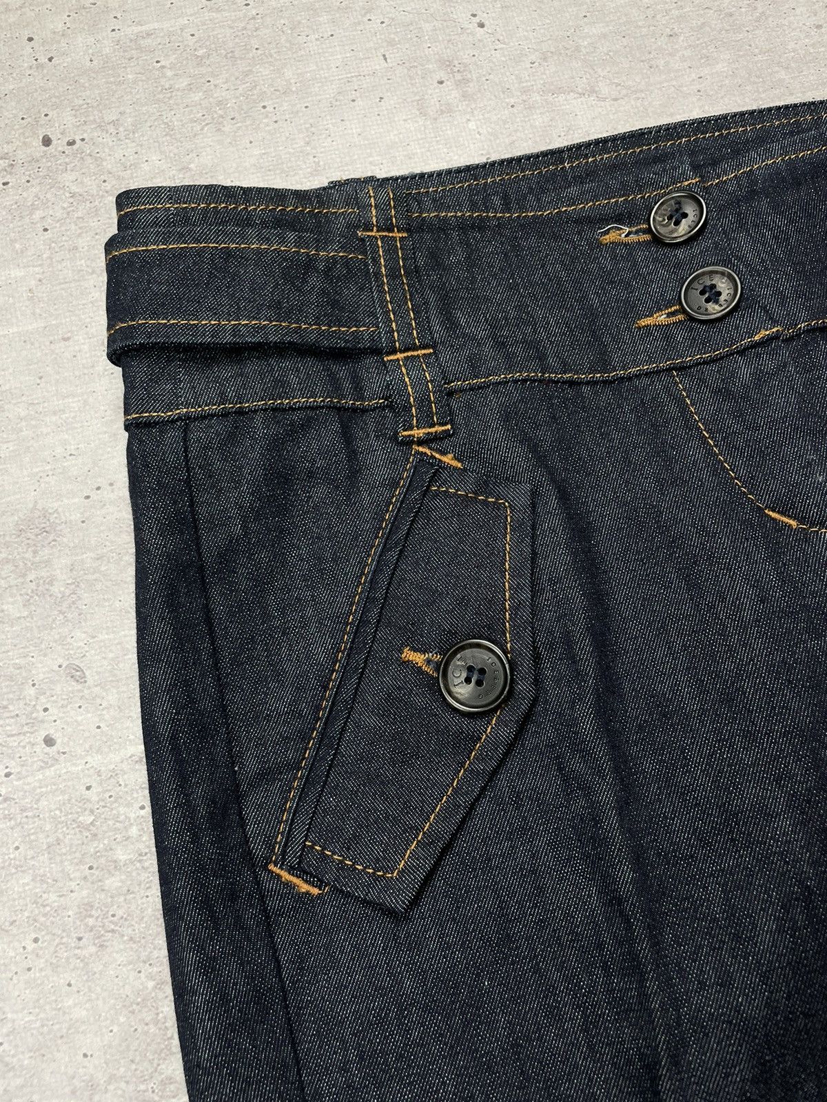 Iceberg × Vintage Vintage Iceberg Faded Luxury Jeans Size 26" / US 2 / IT 38 - 6 Thumbnail