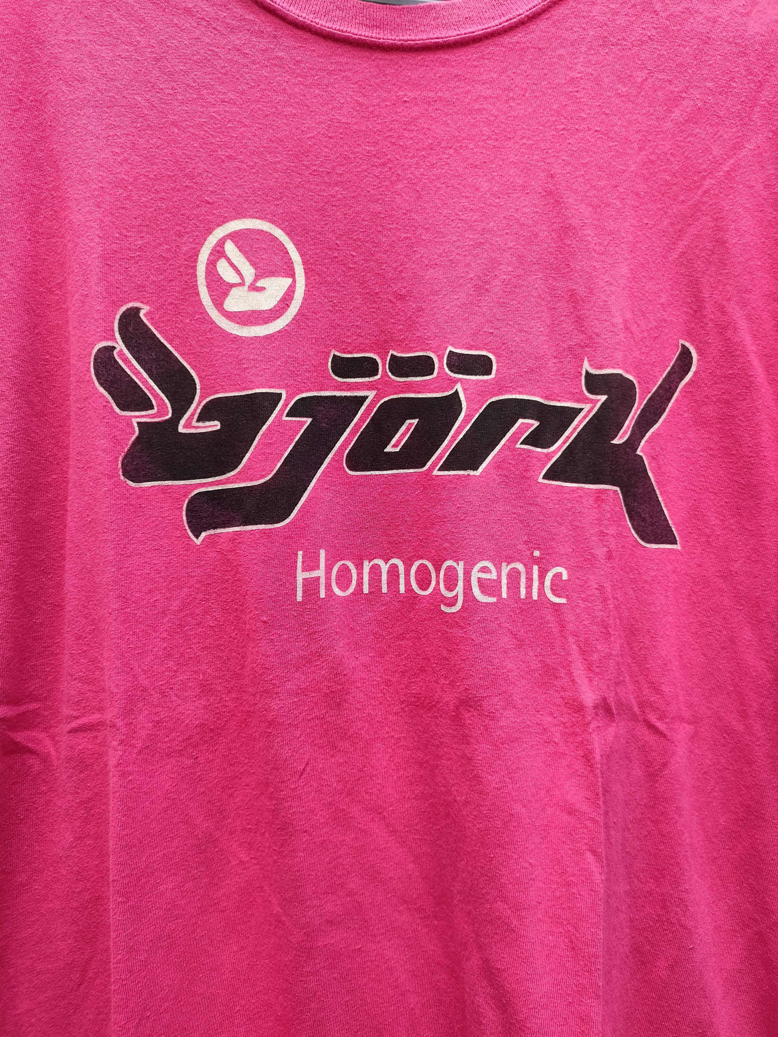 Band Tees × Vintage BJORK - HOMOGENIC Size US XL / EU 56 / 4 - 3 Thumbnail